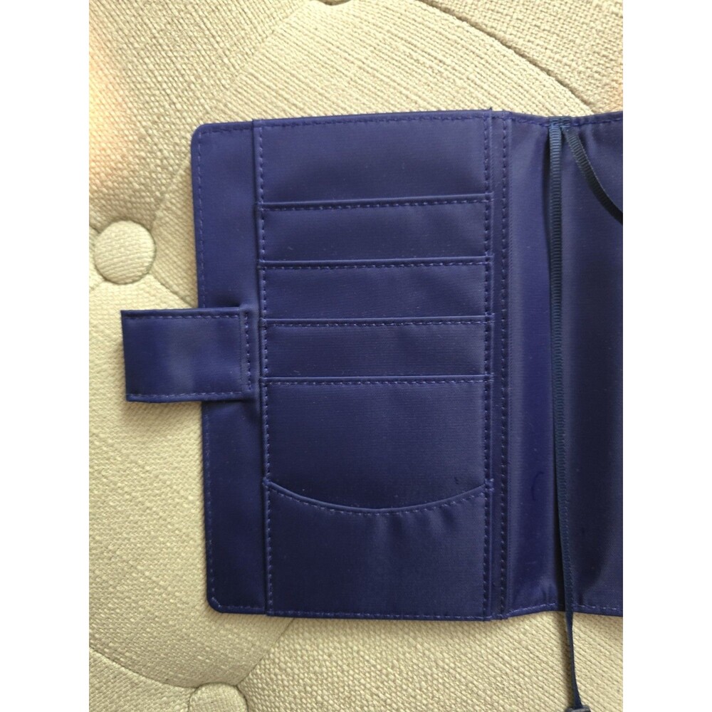 Hobonichi Techo A6 Planner Cover Red & Blue Butterfly Pen Loop Journal Organize - Picture 6 of 9